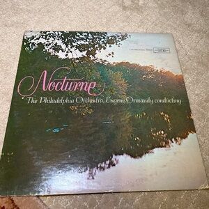 1966 vinyl record of "Nocturne" Conducted by Eugene Ormandy